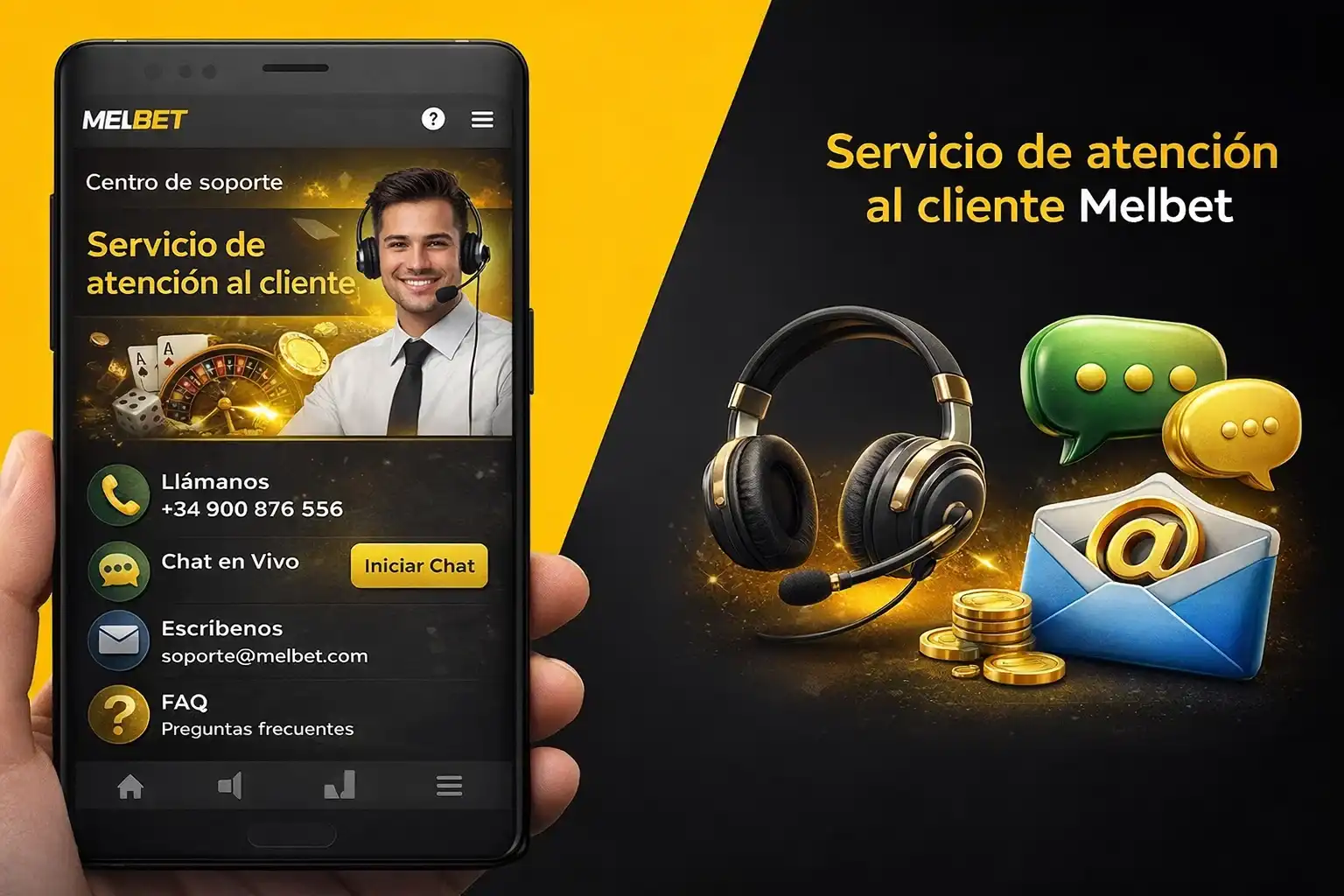 Atención al cliente de Melbet para usuarios en México