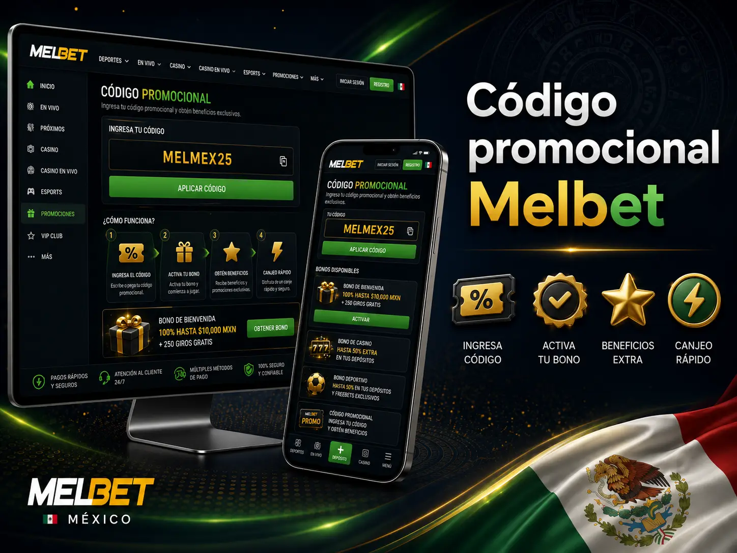 Código Promocional Melbet