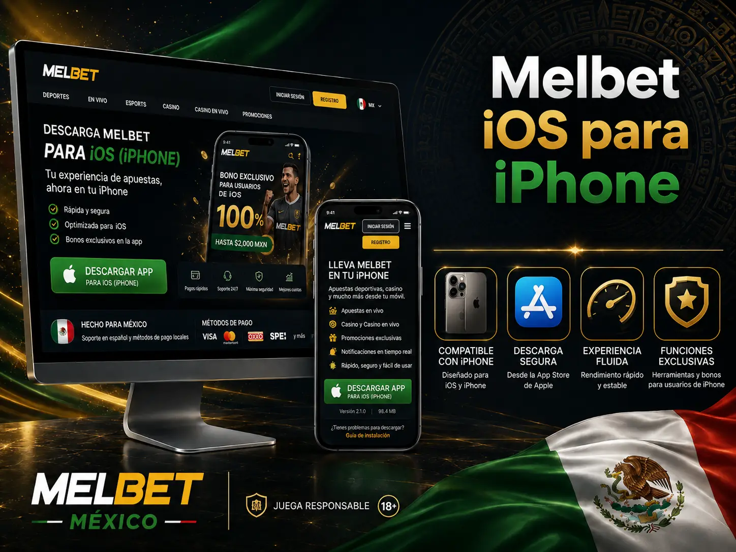Melbet iOS para iPhone
