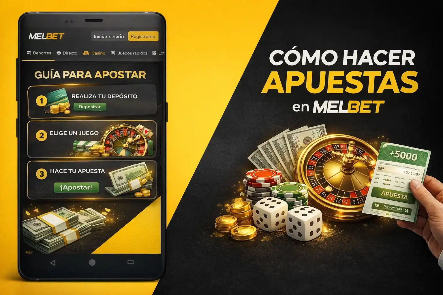Opciones de apuestas deportivas en Melbet Mexico