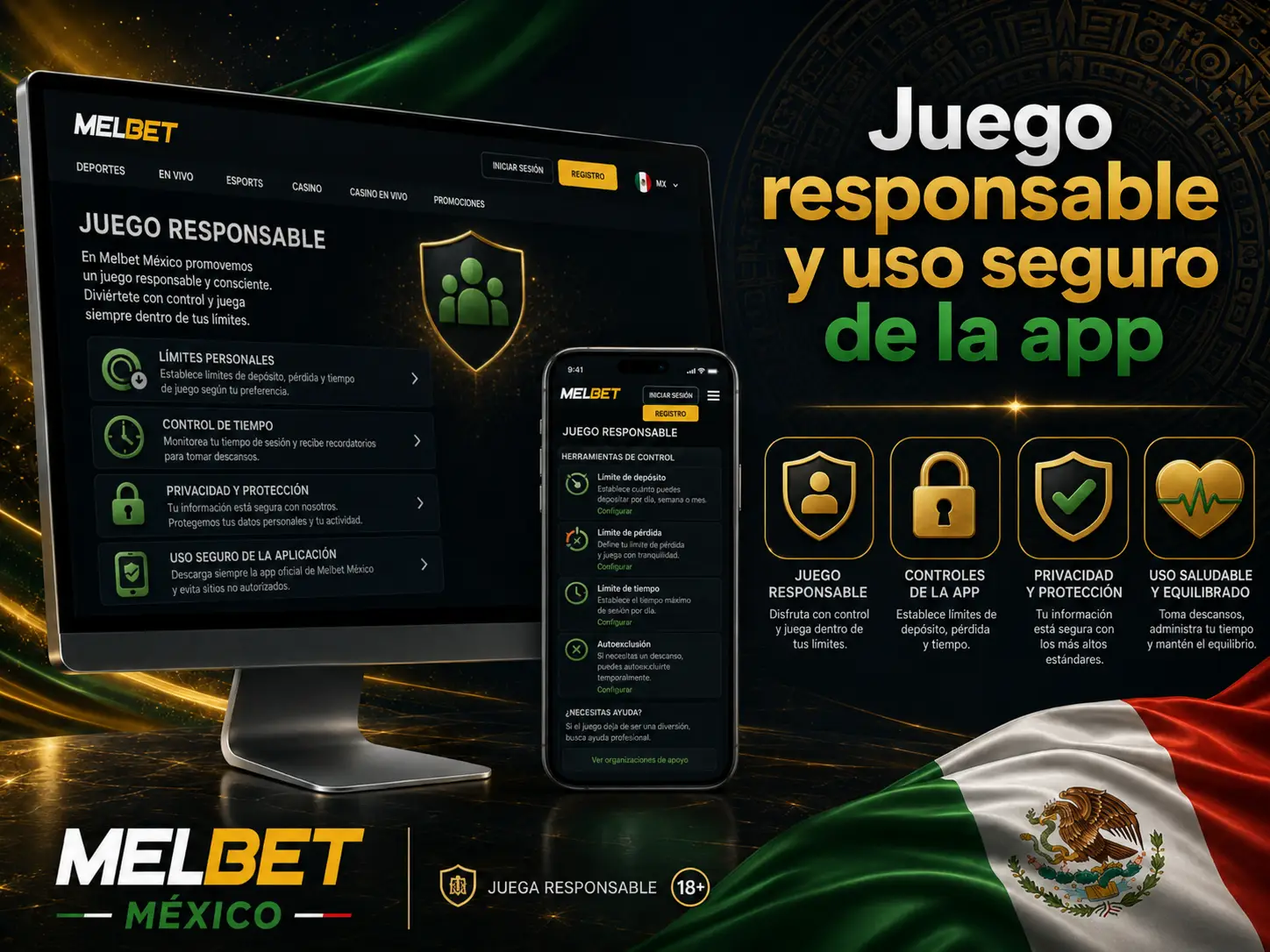 Juego Responsable y uso Seguro de la App